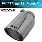 Remus Sport Exhaust 90MM Straight Rolled Edge Chrome Tail Pipe Tip 0006 05R New. Price: $154.50.
