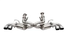 Corsa 20-26 Corvette C8 3IN Valved Cat-back 4.5IN Pol Quad Tips Fits Factory New. Price: $3799.99.