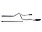 Gibson Performance 65713B Black Elite Cat-back Dual Split Exhaust System New. Price: $817.05.