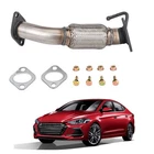Exhaust Front Flex Pipe Hyundai Elantra 2011-2016 Kia Forte 2014-2016 1.8L New. Price: $99.99.