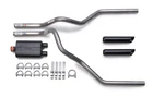 2009-18 Ford F150 F250 Flowmaster Super 44 Mandrel Dual Exhaust Kit Black Tips New. Price: $337.99.