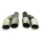 2012-2014 Mercedes C250 W204 Exhaust Pipe Muffler Rear Left Right Lh Rh Set Of Used. Price: $184.79.