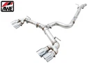 Awe Track Edition Cat-back Exhaust W/ Chrome Tips For 18-19 Volkswagen Golf New. Price: $1435.00.