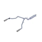 Mbrp T304 3" Dual Split Rear Outlet 4" Tips Cat Back Fits 19-20 Ford Ranger 2.3L New. Price: $884.99.