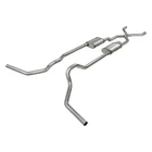 Ford F-150 75-76 Exhaust System Pypes 409 X-pipe Crossmember-back New. Price: $692.79.