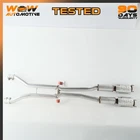 06-13 Bentley Continental Flying Spur Left Right Exhaust Pipe Catalyst Oem Used. Price: $469.00.