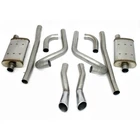 Jba 65-66 Ford Mustang 260-428 409SS Dual Through Rear Valance Header Back New. Price: $817.28.