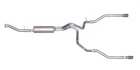 Gibson 5561 Cat-back Dual Split Exhaust System Kit For 2000-2006 Suburban 1500 New. Price: $692.99.