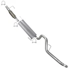 Stainless Steel Flex Pipe W/ Muffler & Tail Kit Fits: 2011-2014 F-150 3.5L New. Price: $222.94.