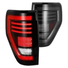 Winjet CTWJ-0706-BS-SQ Taillights Black Smoke Lens Fits 09-14 F-150 New. Price: $278.99.