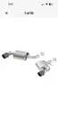 Borla S-type Axle-back Exhaust System For Chevrolet Camaro 2016-2024 No Npp New. Price: $500.00.