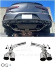 For 21-UP Acura Tlx T-304 Muffler Delete Axle Back 3.5" Quad Tips Exhaust New. Price: $3229.98.