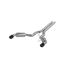 Mbrp S72773CF 3" T304 Stainless Cat-back Dual Split Rear Exit 2015-17 Ford New. Price: $1134.99.