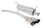 Megan Axle Back Exhaust 2.5" Dual Burnt Roll Tips For 11-15 Toyota Sienna Se New. Price: $432.47.