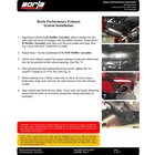 Borla 11889 S-type Axle Back Exhaust 2015-23 Ford Mustang 2.3 / 15-17 3.7 V6 New. Price: $999.99.