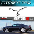 Borla S-type Stainless Cat-back Exhaust For 2024-2026 Mustang Gt 5.0L V8 140960 New. Price: $1899.99.