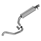Saab 900 Original Front Muffler Resonator And Pipe Walker 45669 Improved Design New. Price: $175.00.