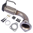 For Honda Accord 2.4L 03-07 Front Stainless Steel Exhaust Pipe Set 18210SDCL01 New. Price: $46.00.