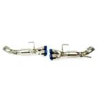 Ets Axleback Exhaust System Extreme No Mufflers Blue Tips For Subaru Sti 2015+ New. Price: $670.35.
