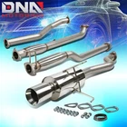 For 2001-2005 Civic Dx/lx Em/es 4" Od Double Walled Muffler Tip Catback Exhaust New. Price: $138.98.