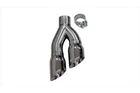 Corsa Twin 4.0" Side Swept Polished Pro-series Tip Kit Clamp Included Universal New. Price: $341.99.