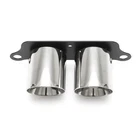 Fabspeed Porsche 991 GT3/GT3 Deluxe Dual Style Tips Chrome 2014-2016 New. Price: $637.95.