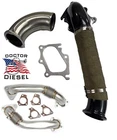 3" Exhaust Turbo Horn Up Pipes For 01-04 Chevy Gmc 6.6L LB7 Duramax Diesel New. Price: $334.99.
