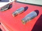 95-97 Jaguar XJ6 Exhaust Tail Pipe Extensions Used. Price: $49.95.