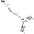 Stainless Steel Resonator Y-pipe W/ Pair Of Mufflers Kit Fits: 16-21 Civic 1.5L New. Price: $292.94.