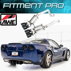 Awe Tuning Touring Axle-back Exhaust Black For 06+ C6 Chevrolet Corvette Z06/ZR1 New. Price: $1675.00.