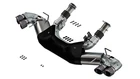 Borla 140840CF S-type Cat-back Exhaust System Fits Select Chevrolet Corvette C8 New. Price: $5497.99.