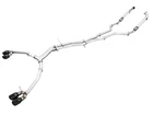 Awe Track Edition Exhaust For 18-24 Audi B9 S5 Sportback 3.0T Black Tips New. Price: $2270.00.