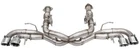 Corsa 20-26 Corvette C8 3IN Xtreme Cat-back Exhaust 4.5IN Pol Quad Tips New. Price: $2699.99.