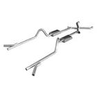 For Chevy Bel Air 55-57 Exhaust System Pypes 409 X-pipe Crossmember-back New. Price: $890.79.