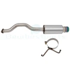 Axleback Exhaust Stainless 4" Burnt Tip Muffler Fits 96-00 Honda Civic Lx New. Price: $99.75.