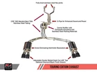 Awe Tuning Track Edition Exhaust Diamond Black Tips For Audi / C7.5 S7 4.0T New. Price: $2415.79.