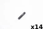 For Porsche (2001-2018) Exhaust Stud Turbocharger (8 22 Mm) (14 Pcs) New. Price: $49.50.