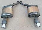 Remus Rally Sport Dual 110MM Stainless Steel Exhaust For Bmw E63 E64 645CI 650CI Used. Price: $495.00.