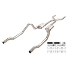 For Dodge Charger 66-74 Exhaust System Pypes 409 Crossmember-back New. Price: $837.79.