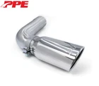 Ppe 4" Steel Turn-out Exhaust Pipe W/ 5" Polished Tip For 07-19 Gm 6.6L Duramax New. Price: $179.99.