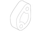 Genuine Bmw Rear Muffler Insulator 18-20-8-572-512 New. Price: $37.00.