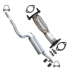 Stainless Steel Front Pipe & Resonator Exhaust Kit Fits: 2005-07 Ford Focus 2.0L New. Price: $178.81.
