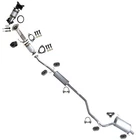 Epa Approved-complete Exhaust System Kit Fits: 2008-2012 Honda Accord 2.4L Sedan New. Price: $620.81.