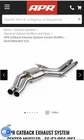 Apr Catback Exhaust System Center Muffler 4.0 Tfsi C7 For Audi S6 / RS7 New. Price: $600.00.
