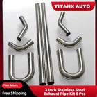 3" Od Stainless Exhaust Pipe Kit Straight Mandrel Bend Diy T304 Tubing Set 8PCS New. Price: $111.99.
