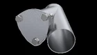 Qtp 3.5IN Weld-on Qtec Exhaust Y-pipe New. Price: $79.00.