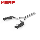 Mbrp Armor Blk Cat-back Dual Rear Exhaust 4" Tips 18 23 Ford Mustang Gt 5.0L New. Price: $1014.99.