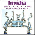 Invidia Gemini Titanium Tip Cat-back Exhaust System Fit 08-13 Infiniti G37 Coupe New. Price: $1667.10.