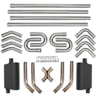 Universal 2.5 Custom Exhaust Tubing Mandrel Pipe Straight & U-bend Kit New. Price: $376.99.