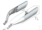 Bmw Motorcycle Exhaust Muffler Silencer Set Motorrad Rear Left/right (new In Box. Price: $200.00.